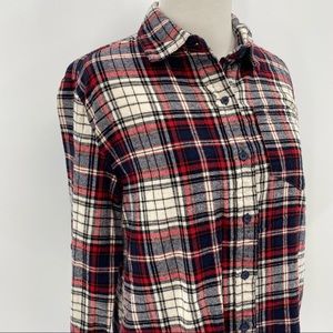 Cavalini Plaid Button Down